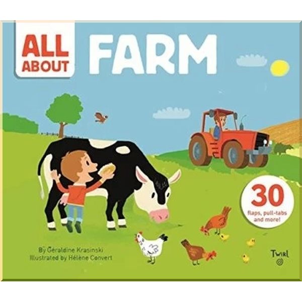 

All about Farm. Geraldine Krasinski Helene Convert. ISBN:9782745995513