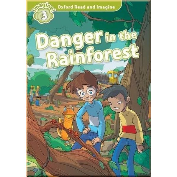 

Детская книга с диском Danger in the Rainforest with Audio CD. Paul Shipton. ISBN:9780194736817