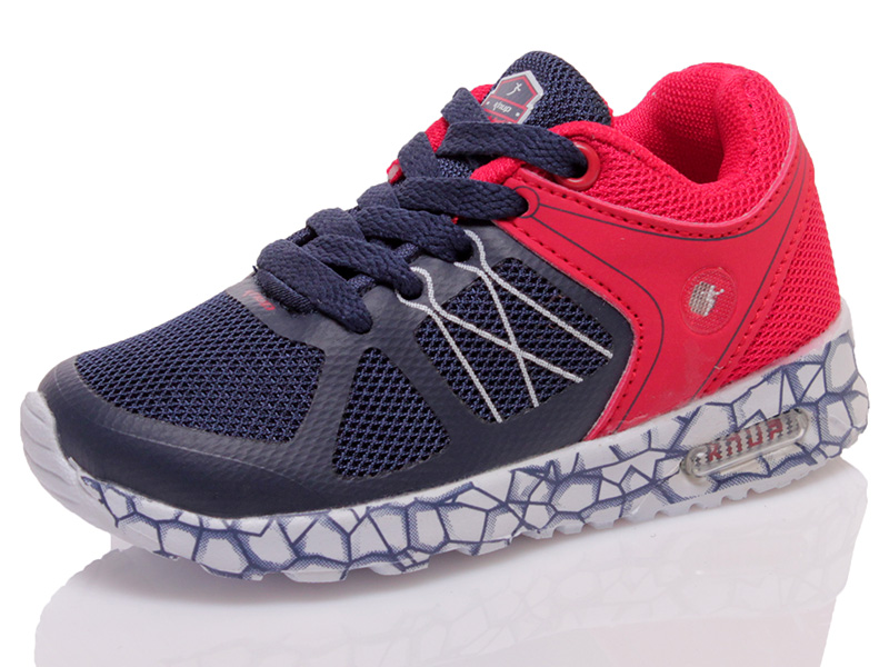 

Кроссовки Knup 4267b1 navy red-ROZ 28 18см