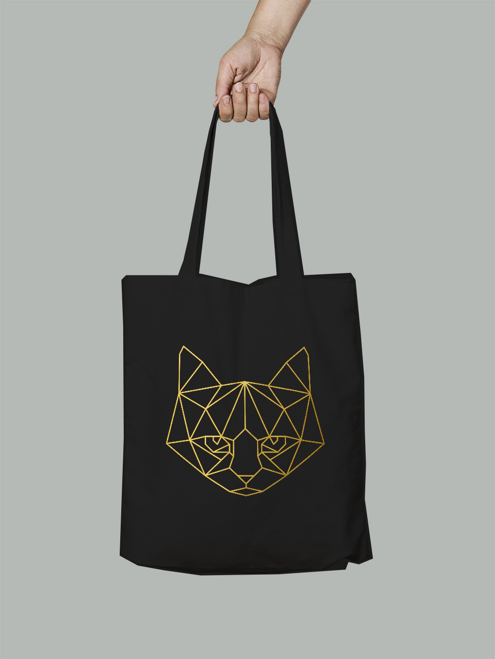 

Эко-сумка Owear с геометрическим принтом ga9goldbag-BK Черная