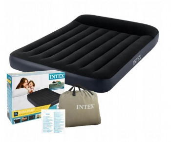 

Надувной велюровый матрас Intex Pillow Downy