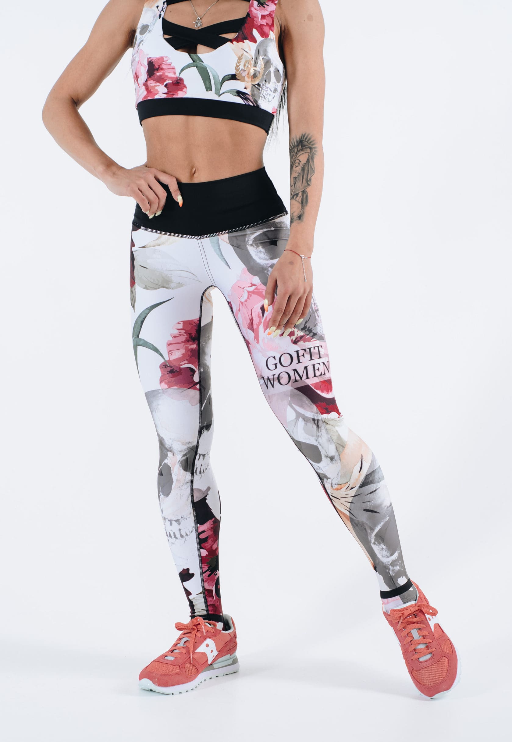 

Спортивные лосины женские GF102LRC GoFit Women M Разноцветный
