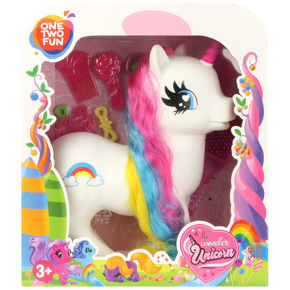 

Единорог с аксессуарами One Two Fun My Wonder Unicorn, в ассортименте