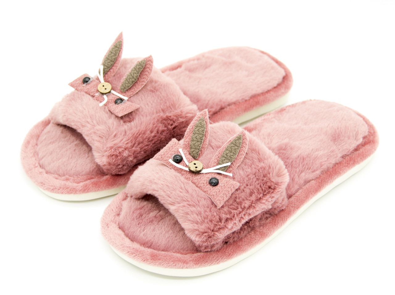 

Комнатные тапки No brend 30-31 (21 см) Темно-розовый (W11 d-pink 30-31 (21 см))