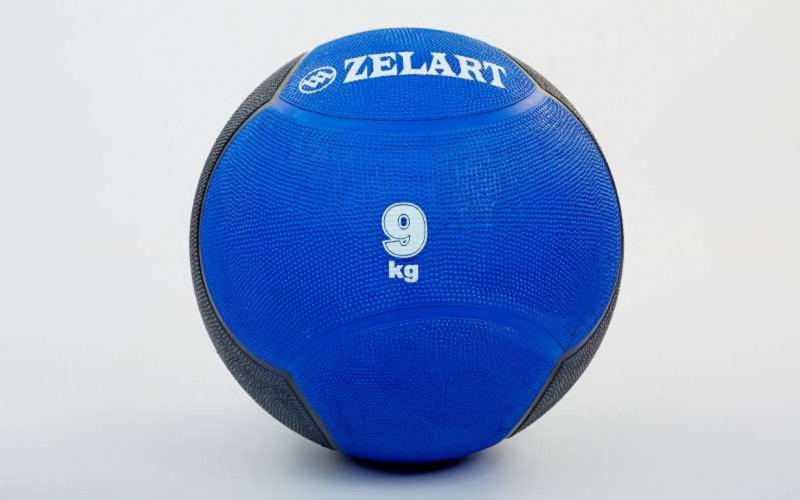 

Мяч медицинский медбол Zelart Medicine Ball FI-5121-9 9кг Blue (PS01137)