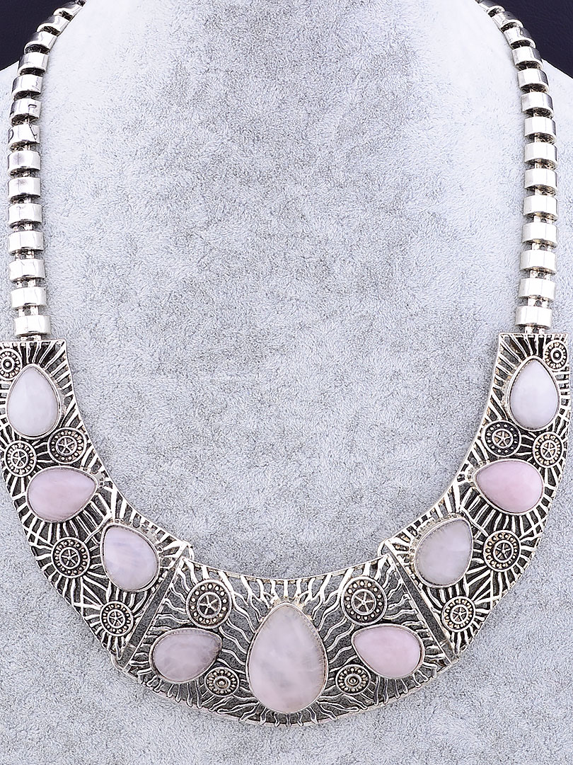 

Колье из розового кварца Sunstones 50 см. 036089