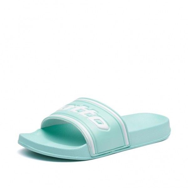 

Шлёпанцы женские Lotto MIDWAY IV SLIDE W 39 BEACH GREEN/ALL WHITE 213391/5T1
