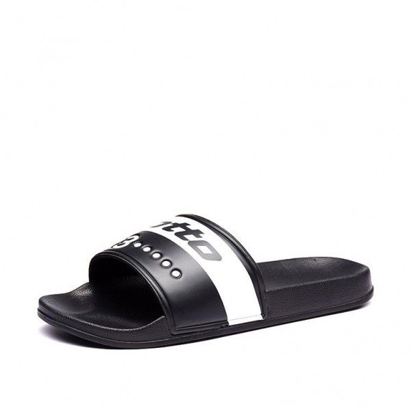 

Шлёпанцы мужские Lotto OCEANIA SLIDE 45 ALL BLACK/ALL WHITE 213388/1OG