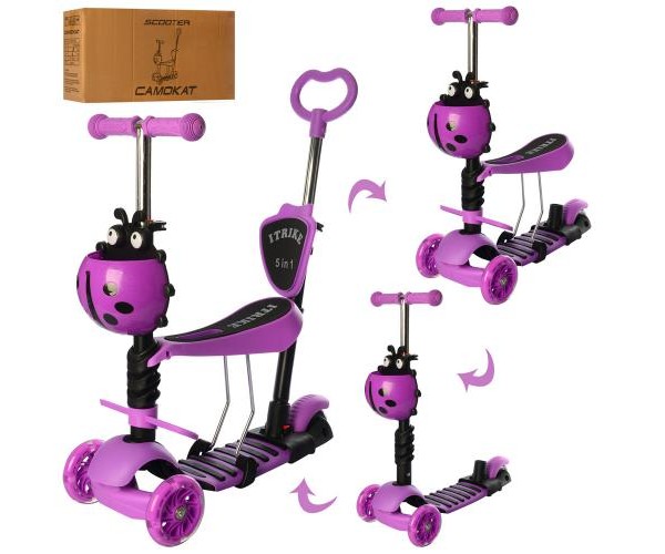 

Самокат iTrike JR 53026-V, Фиолетовый