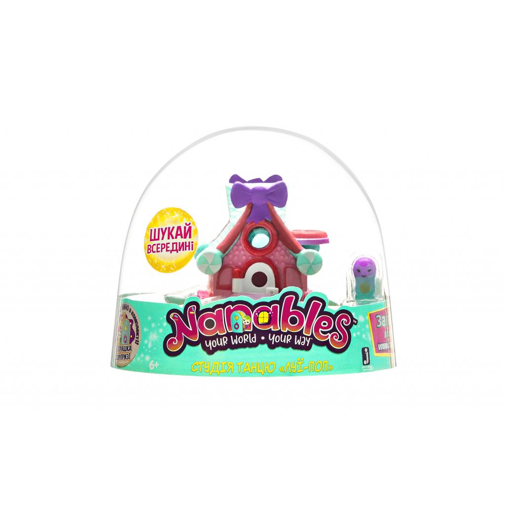 

Фигурка Jazwares Nanables Small House Городок сладостей, Студия танца "Луи-По (NNB0016)