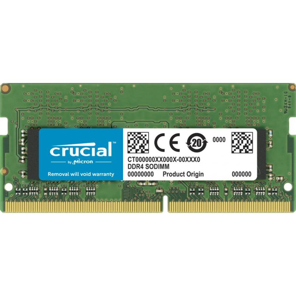 

Модуль памяти для ноутбука SoDIMM DDR4 32GB 2666 MHz MICRON (CT32G4SFD8266)