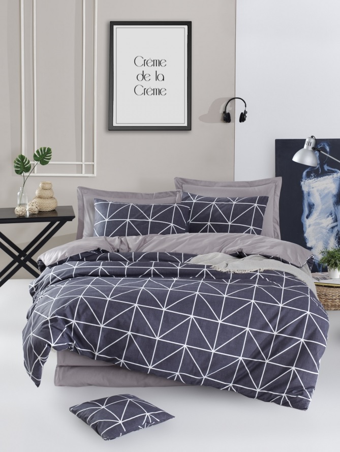 

Комплект постельного белья Lotus Home Perfect Ranforce Livo 160x220х2 Антрацит (svt-2000022266888)