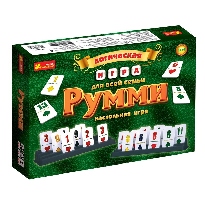 

Логическая настольная игра "Руммы" (Р) 12120028