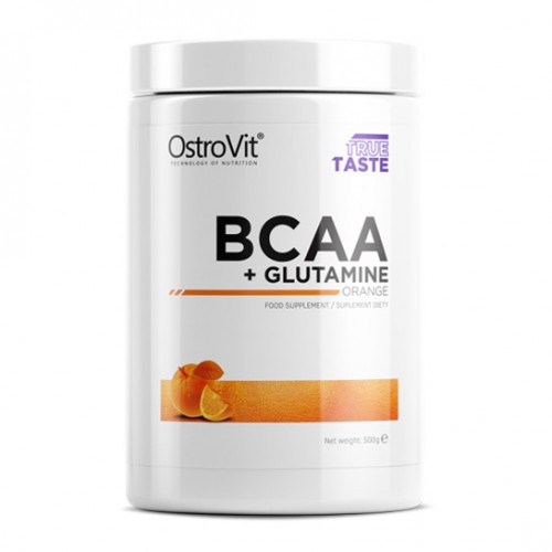 

BCAA аминокислоты OstroVit BCAA + L-Glutamine 500 грамм апельсин (334415-2)