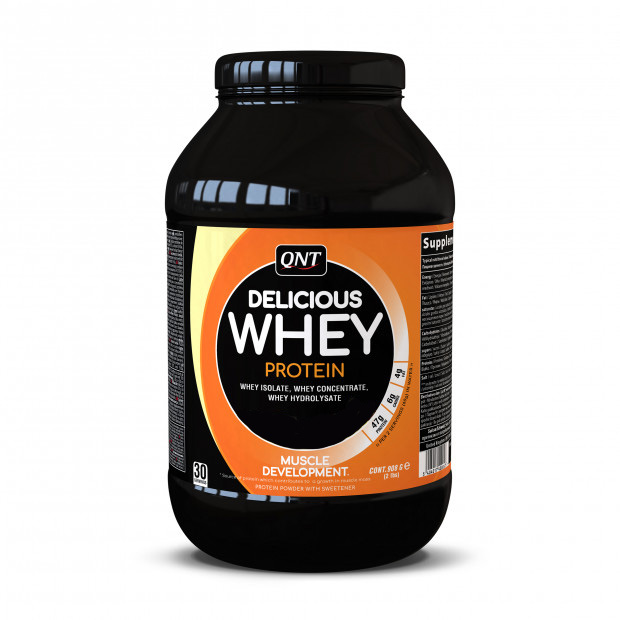 

Протеин QNT Delicious Whey Protein 908 грамм тирамису (334640-5)