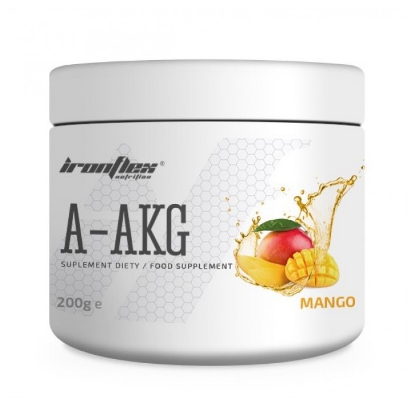 

Предтренировочный комплекс IronFlex A-AKG 200 грамм манго (335099-3)
