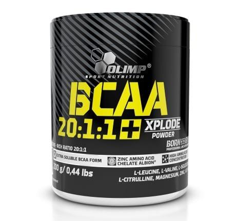 

BCAA аминокислоты OLIMP BCAA 20:1:1 Xplode 200 грамм Кола (334430-1)