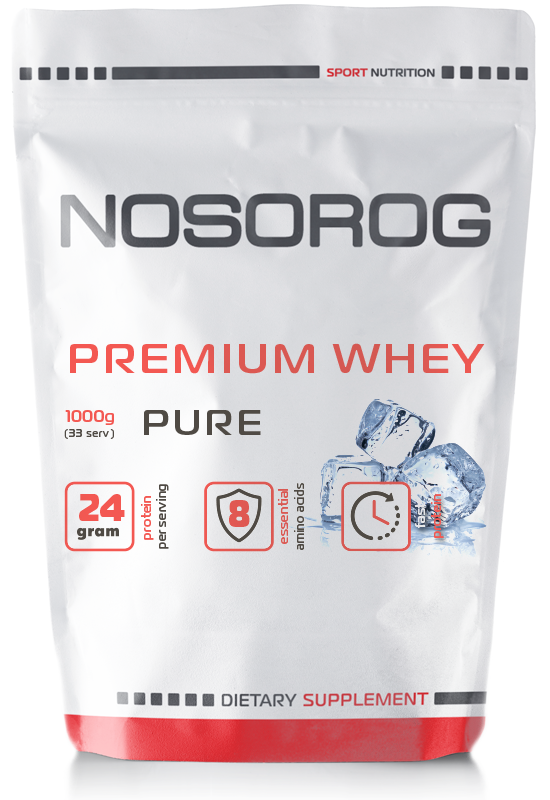 

Протеин NOSOROG Premiun Whey 1000 грамм Без вкуса (335832)