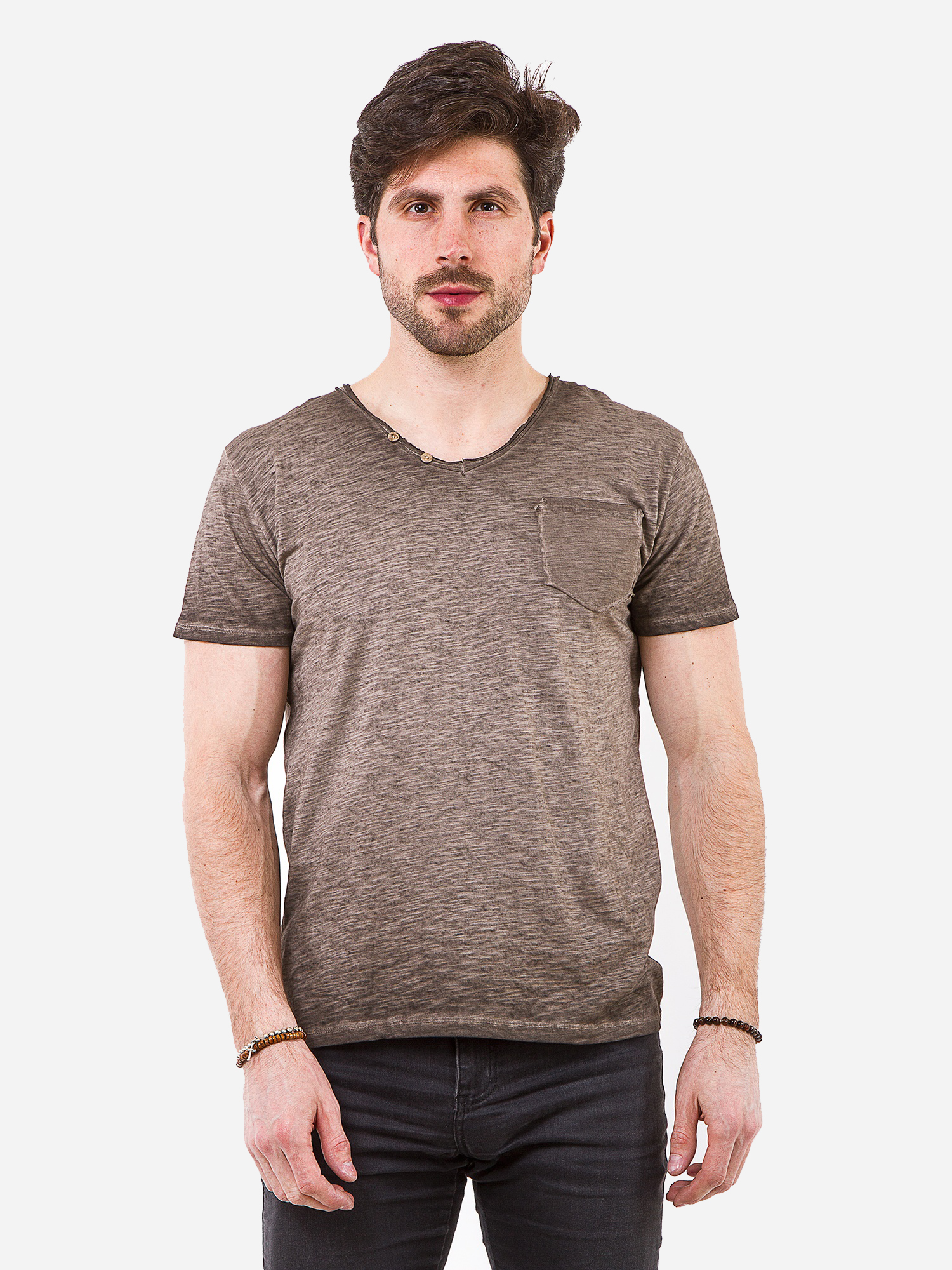 

Футболка Remix 100 S Темно-бежевая