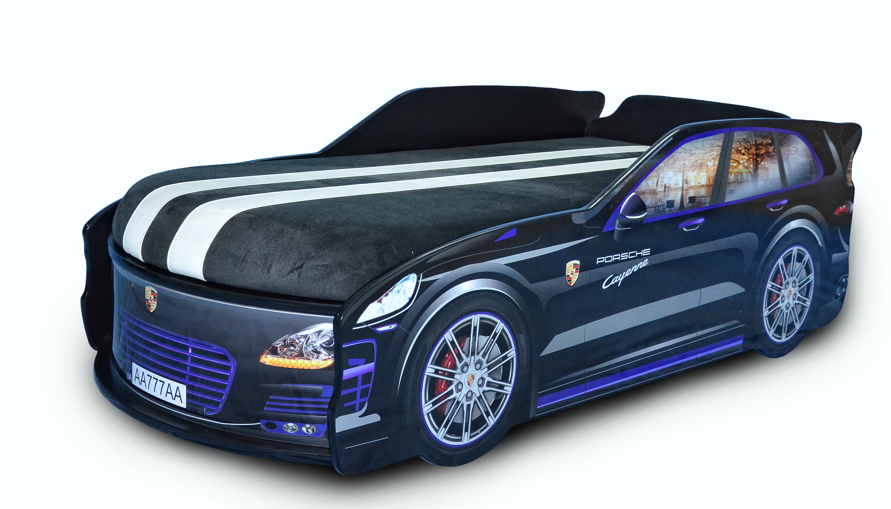 

Кроватка машина Porsche 180*80 без подъемного механизма