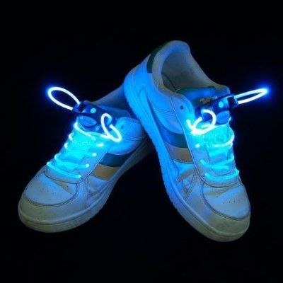 

Светящиеся шнурки H&T Disco Blue
