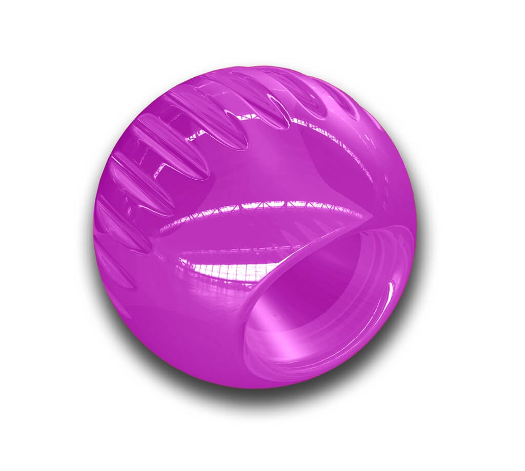 

Мяч для собак Petstages Bionic Opaque Ball с тайником для лакомств розовый