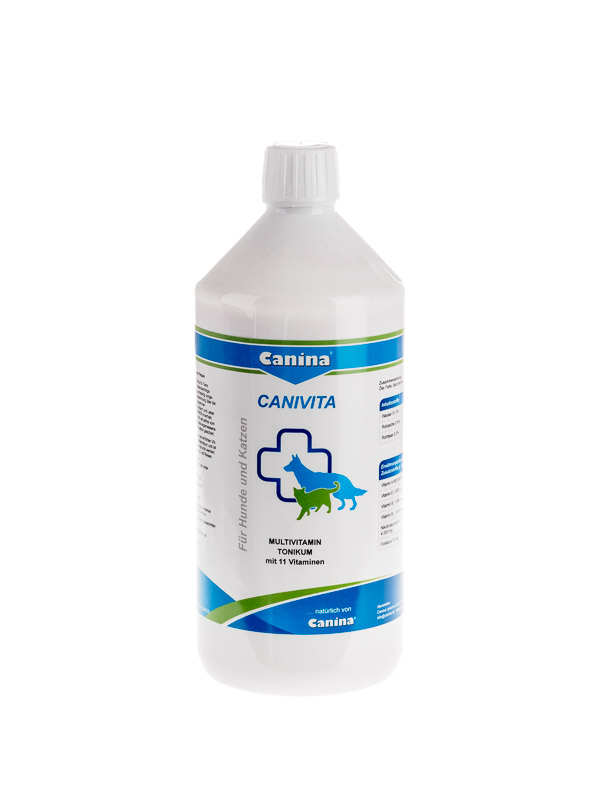 

Универсальный мультивитаминный тоник Canina Canivita с быстрым эффектом 1000 мл