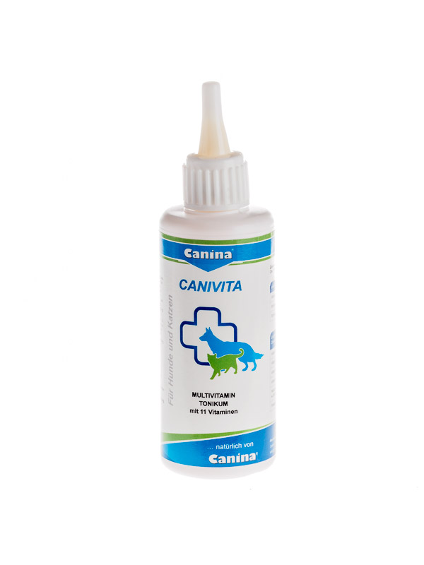 

Универсальный мультивитаминный тоник Canina Canivita с быстрым эффектом 100 мл