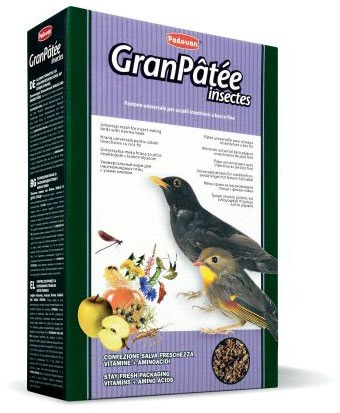 

Корм для птиц PADOVAN Granpatee insectes 1кг