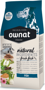 

Корм сухой для собак Ownat Fish Рыба Гипоаллергенный- 20 кг