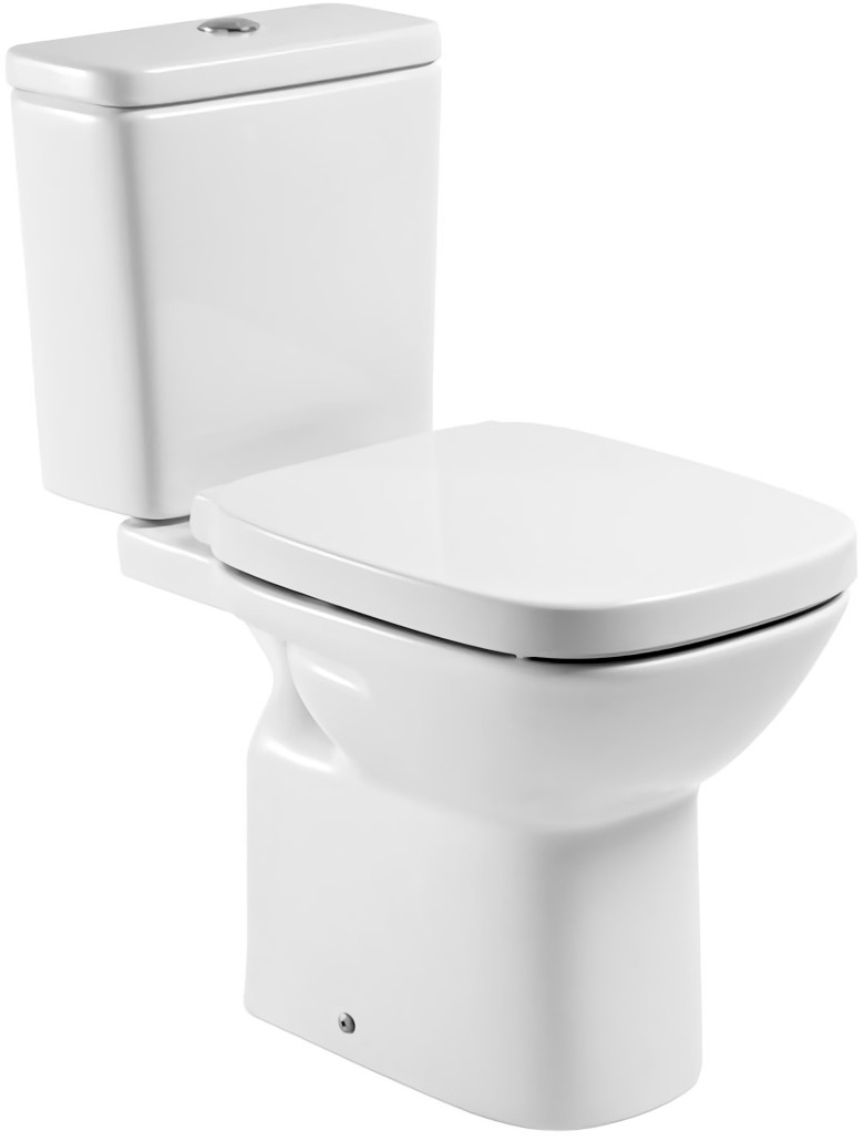 

Унитаз-компакт ROCA Debba A34P998000 с бачком и сиденьем Soft Close дюропласт