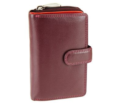 

Кошелёк Visconti R13 PLUM M кожаный Бордовый