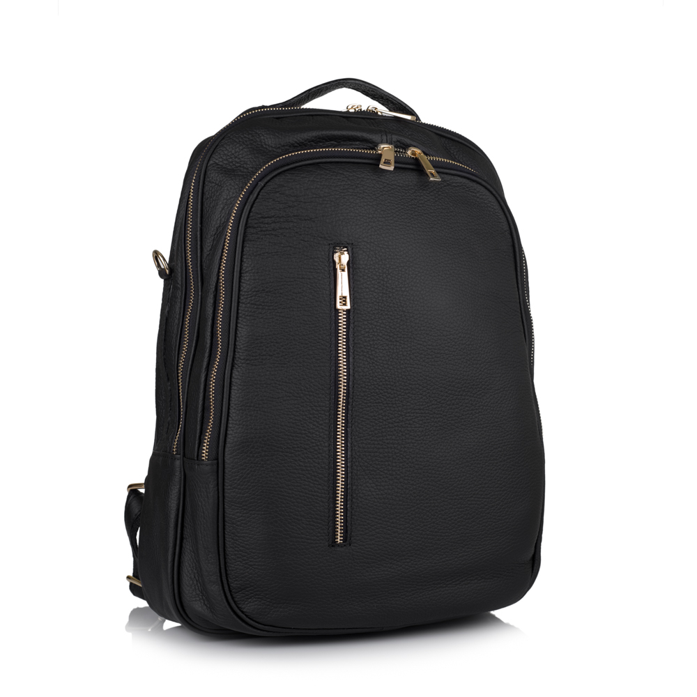 

Рюкзак Virginia Conti VCM18776black кожаный Черный