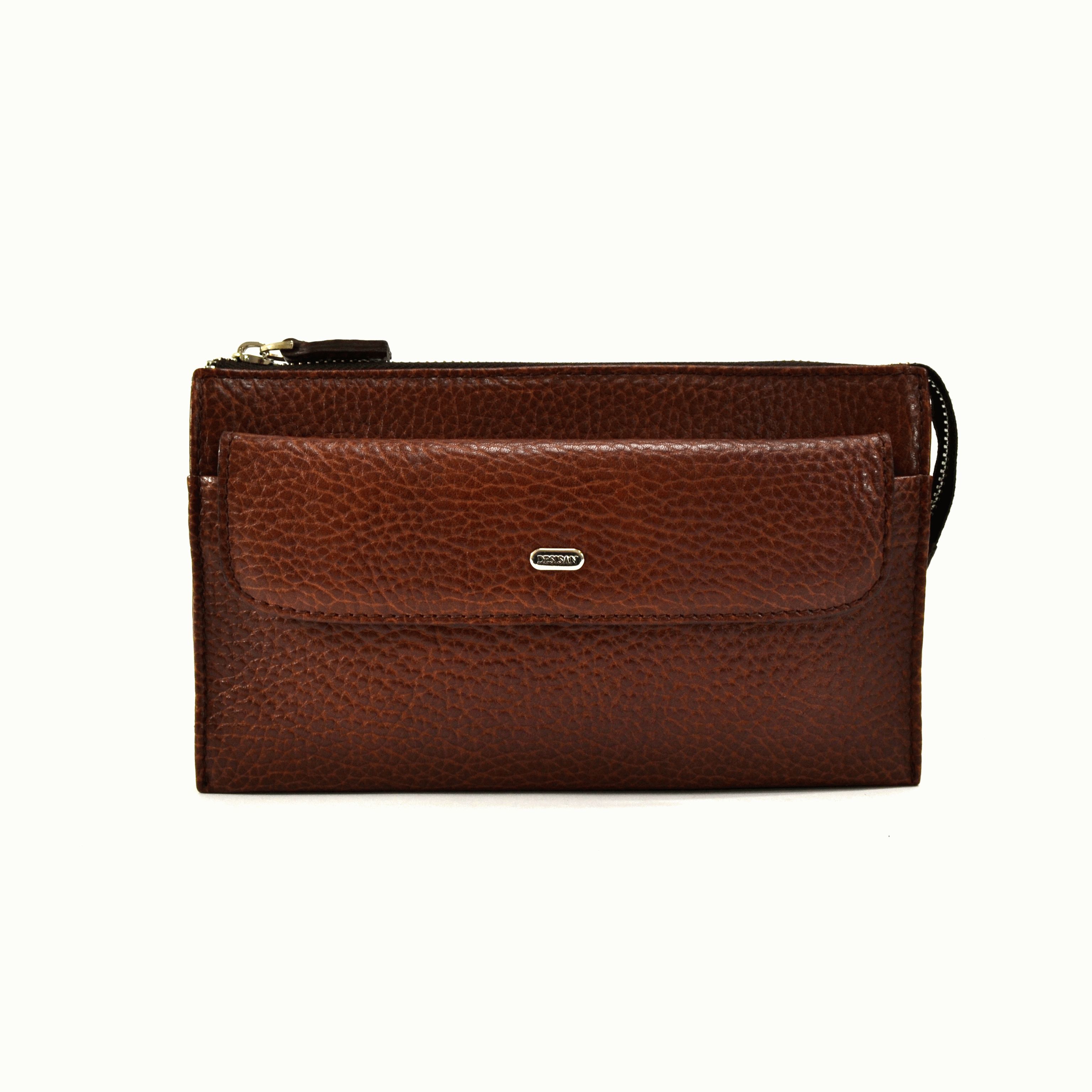 

Клатч Desisan 251-015red Коричневый
