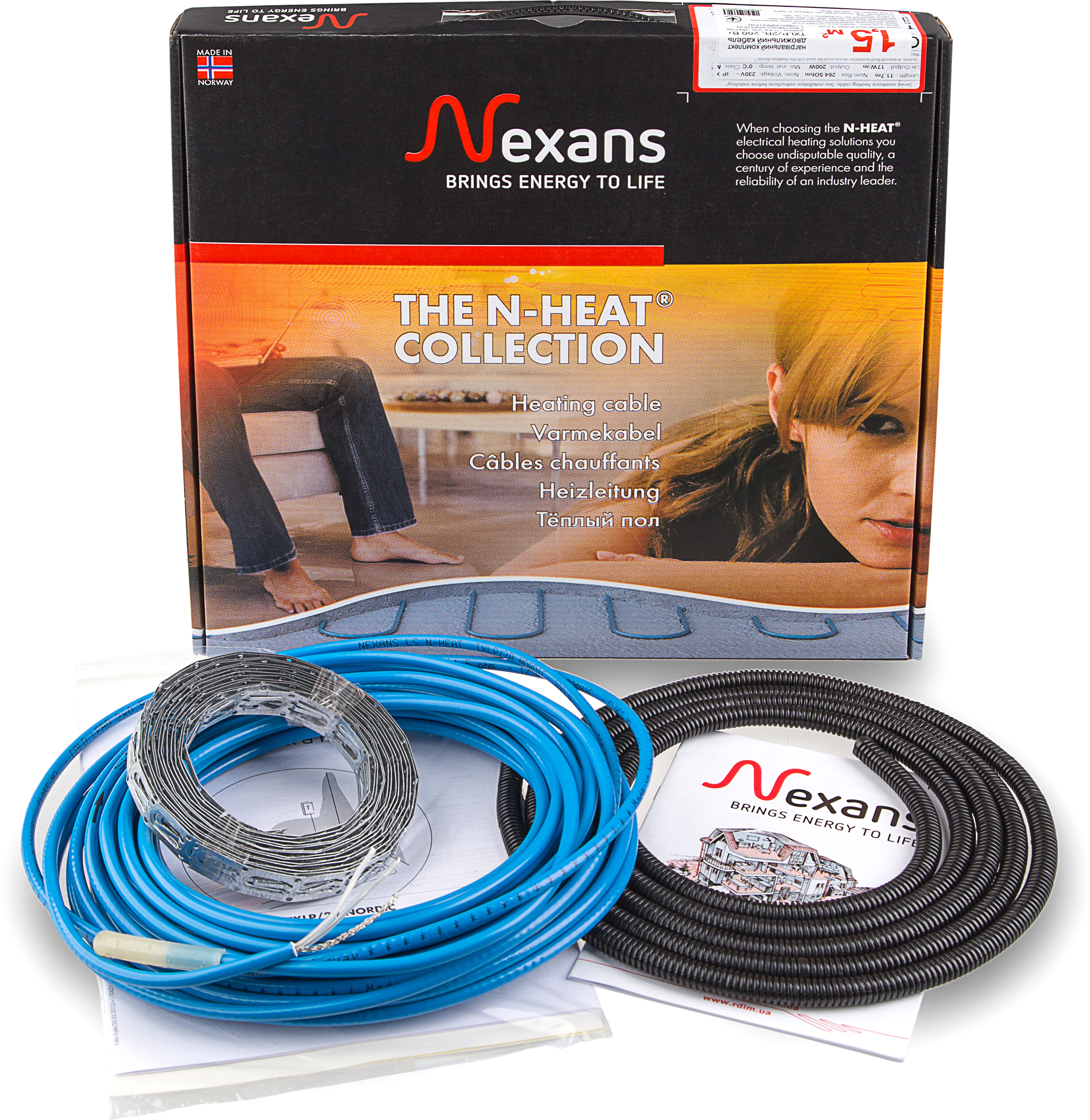 

Теплый пол Nexans TXLP/2R двухжильный кабель 200 Вт 1.2 - 1.5 м2 (20020017)