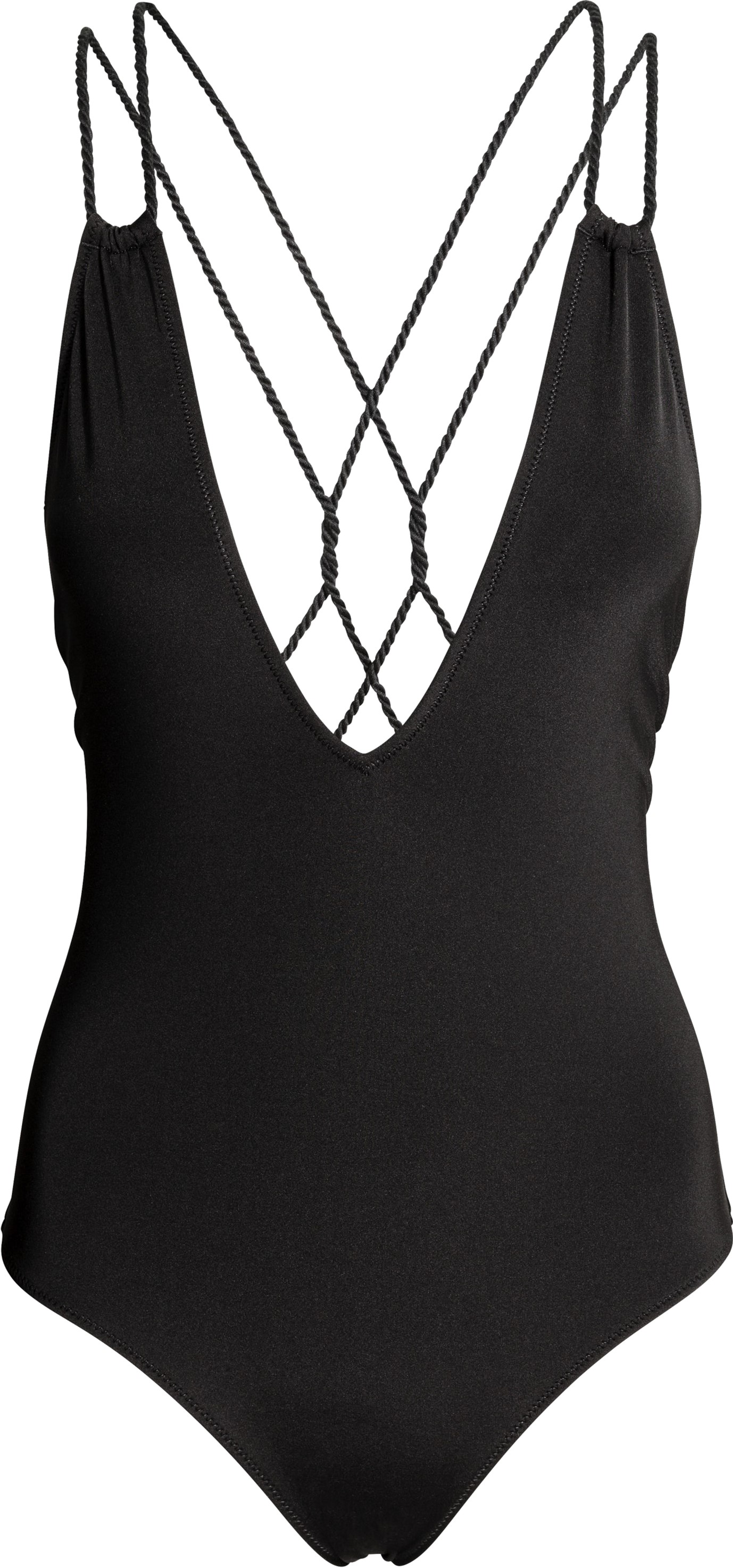 

Купальник слитный женский H&M S72947 34 Черный