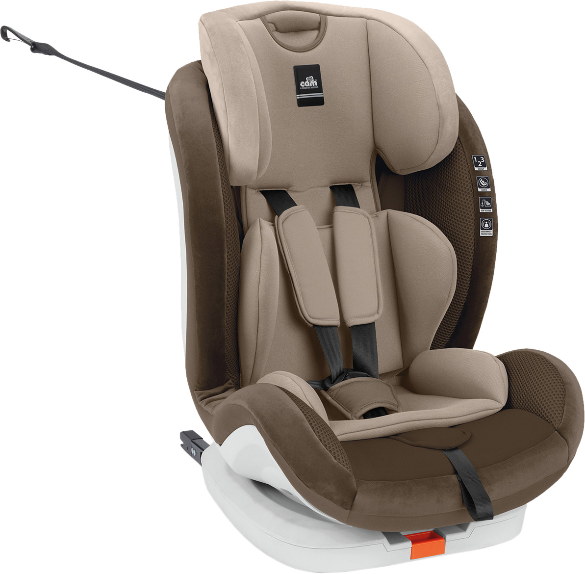 

Автокресло Cam Calibro Isofix Коричневое (S164/T151) (8005549021648)