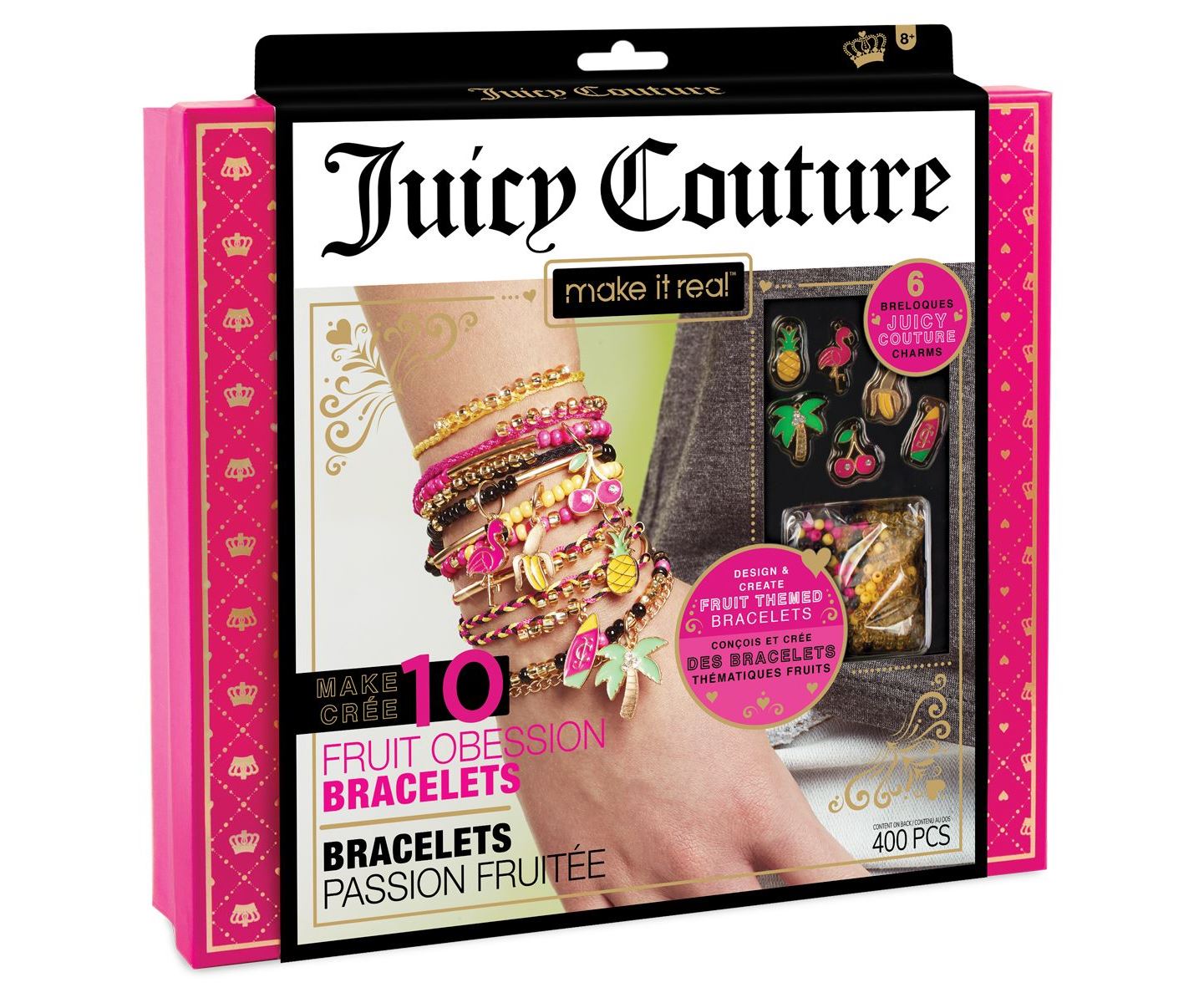 

Juicy Couture: Набор для создания шарм-браслетов “Фруктовая страсть” (MR4403)