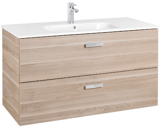 

Тумба ROCA Victoria Basic A855851422 с умывальником 100 cм берёза