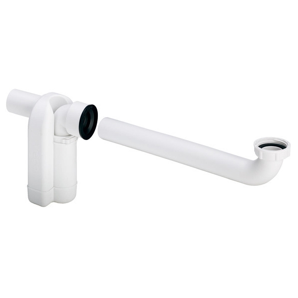 

Сифон для умывальника 1 1/4, компактный, пластик (570323)