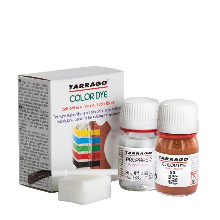 

Красновато-коричневая краска для обуви Tarrago Self Shine Color Dye Doble, 25 + 25 мл