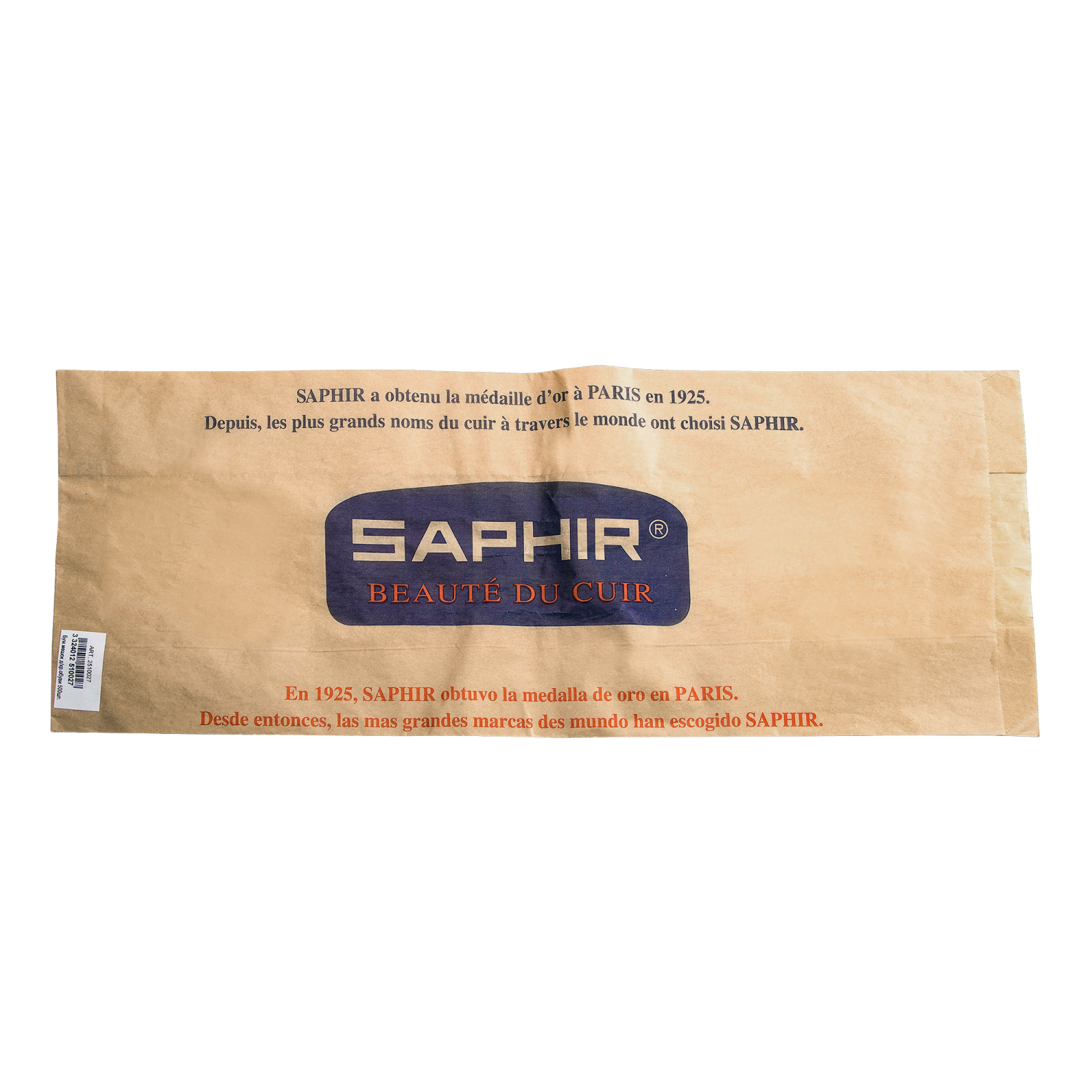 

Пакет для хранения обуви бумажный Saphir Paper Bag