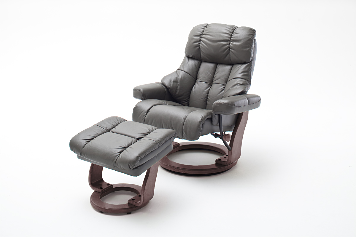 

Кресло Frost Relax Calgar Chair Mud Nut с оттоманкой для ног