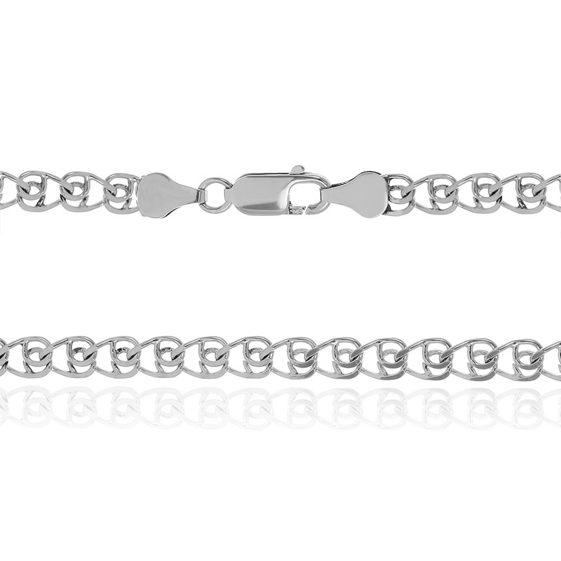 

Серебряная цепочка Сильвекс 925 50 см (841Р 4/50)