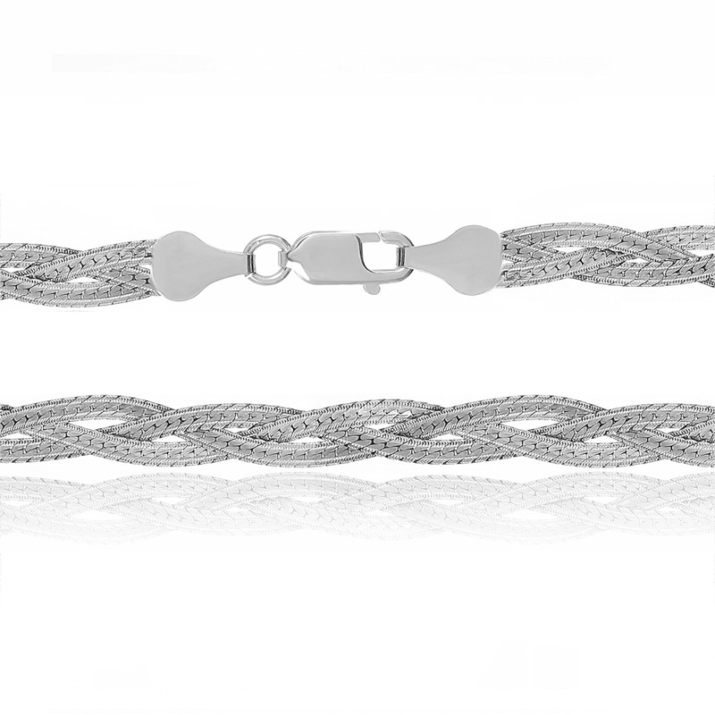 

Серебряная цепочка Сильвекс 925 50 см (109Р 4/50)