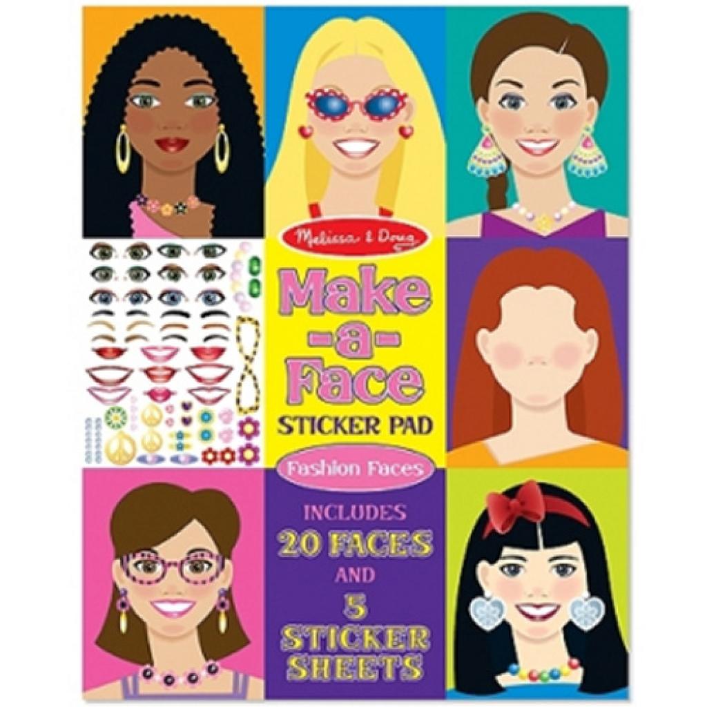 

Набор для творчества Melissa&Doug стикеры "Make-up" (MD14195)