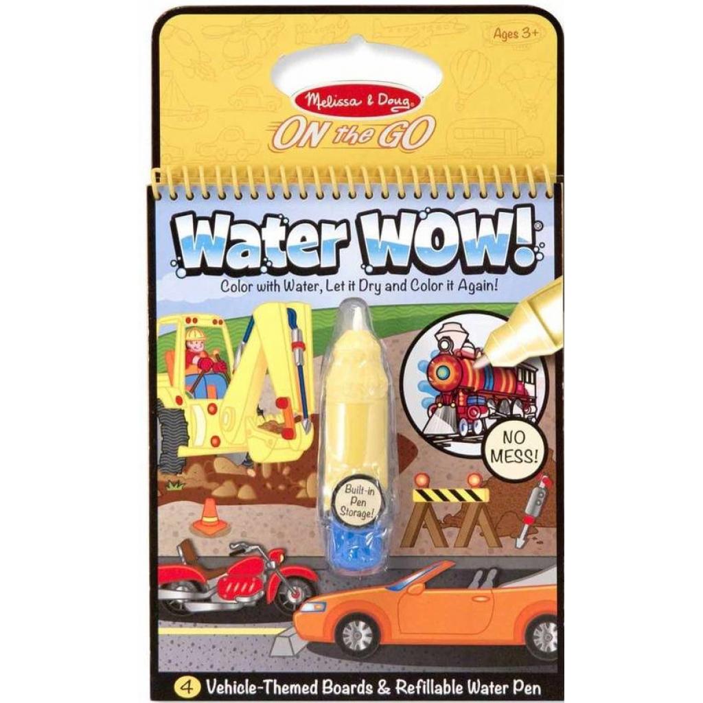 

Набор для творчества Melissa&Doug Волшебная водная раскраска Транспорт (MD15375)