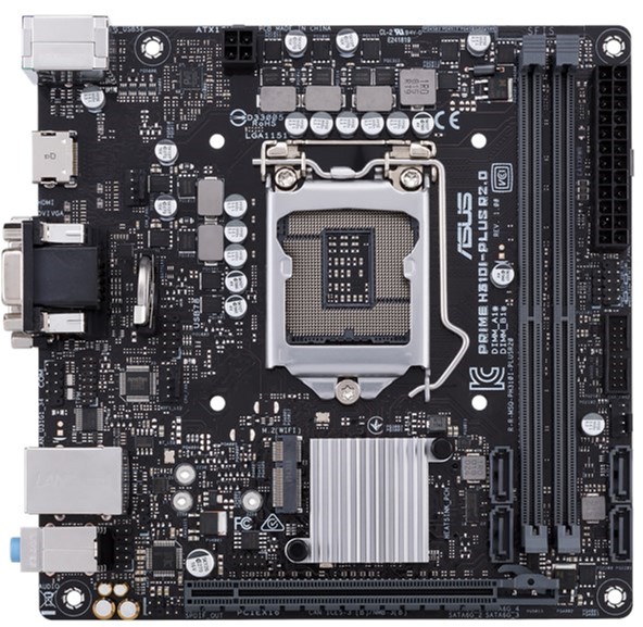 

Материнская плата Asus Prime H310I-Plus R2.0 (s1151, Intel H310, PCI-Ex16)