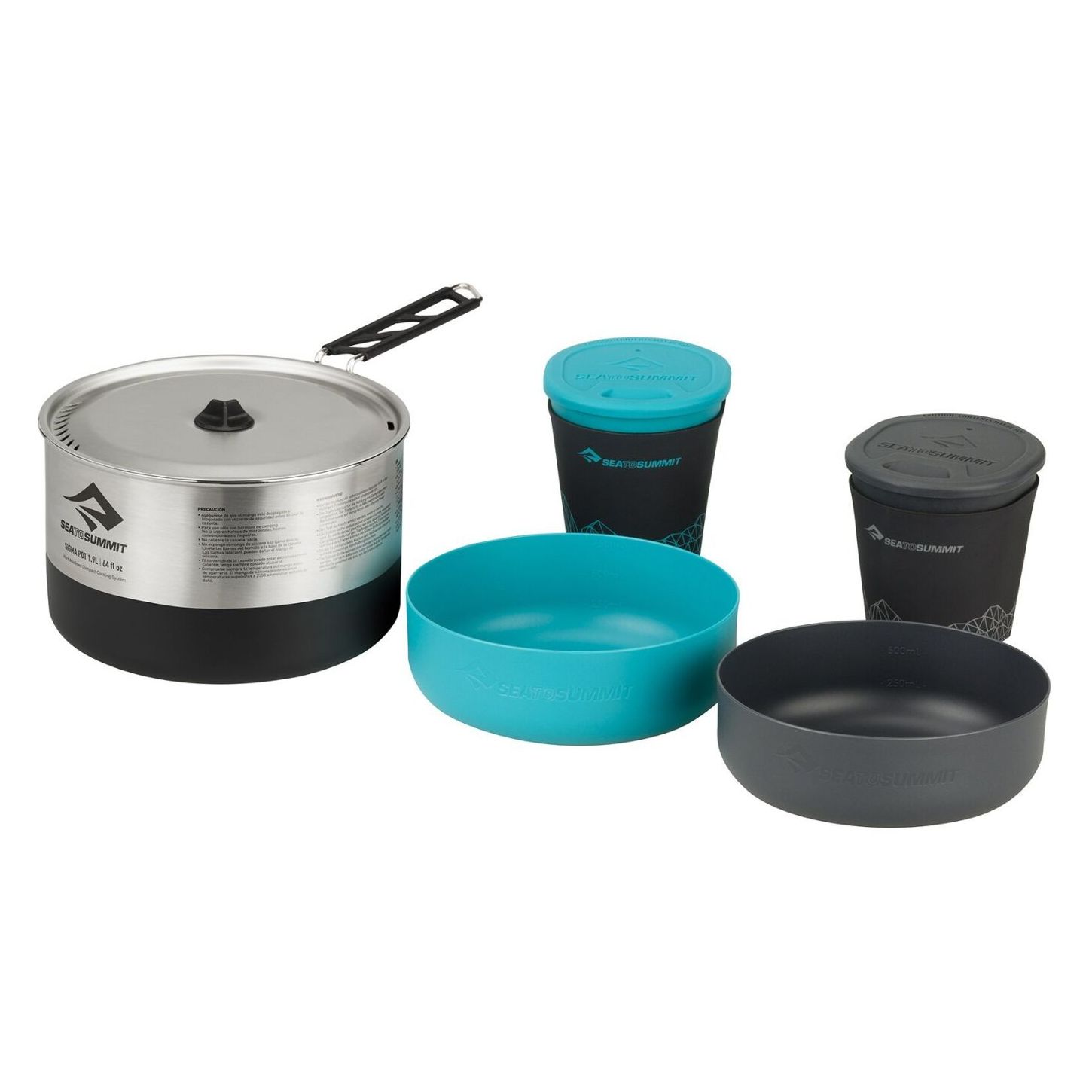 

Набор посуды Sea To Summit Sigma Cookset 2.1 Pacific Blue / Silver STS APOTSIGSET2.1