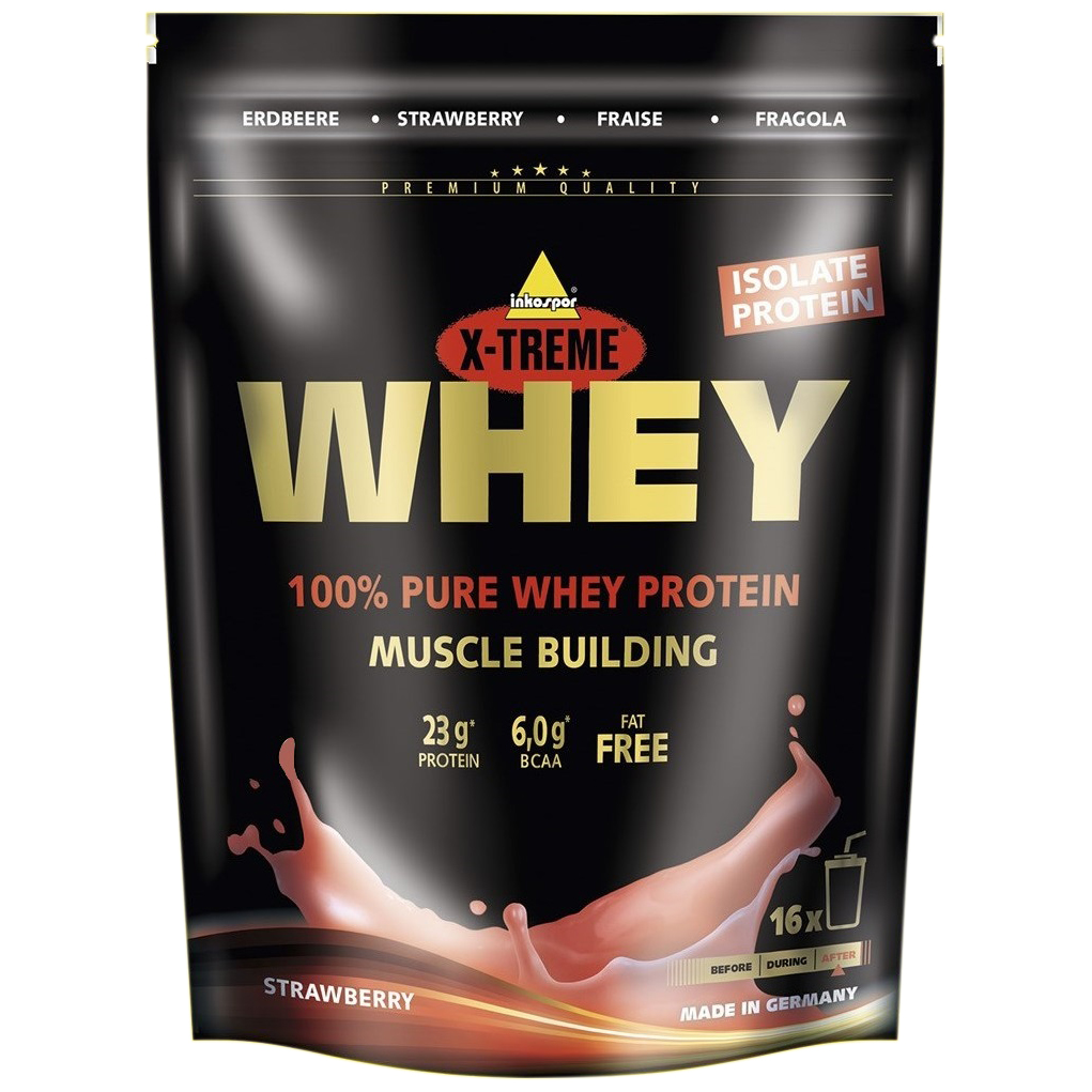

Протеин Inkospor X-Treme Whey Protein 500 г Клубника (4260057667427)